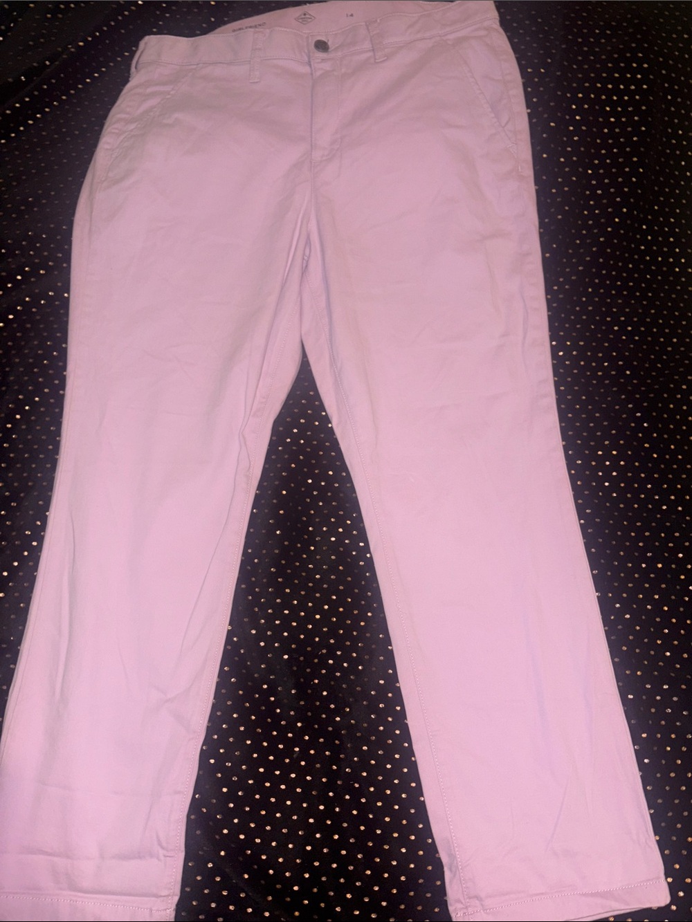 St. John’s Bay Pastel Pink Straight Leg Jeans